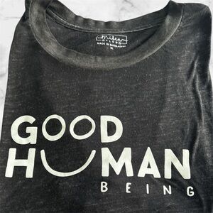GRAPHIC TEE “GOOD HUMAN BEING” super soft XL